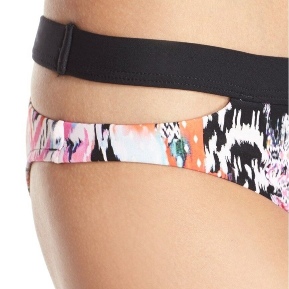 NWT Seafolly‎ [ 12 US ] Beach Gypsy Split Band Hipster Bikini Bottoms - Picture 4 of 10